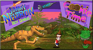 Jogo de Dinosauro: Jimmy Neutron Menino Gênio