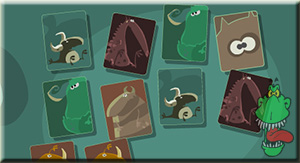 Jogo do Dinosauro Rei: Dino Memory